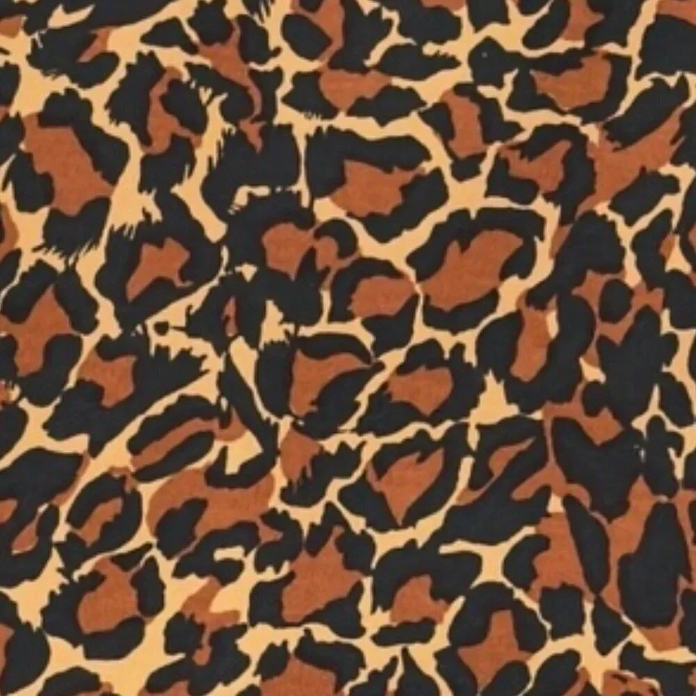 Dorman Vintage 100% Silk Animal/Leopard Print Oversized Blazer Women's Size M